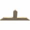 Ekena Millwork Portland Rough Sawn Timber Gable Bracket, Douglas Fir, 48"W x 22"H x 2"D x 6"F, 11/12 Pitch GBW048X22X0206POR00RDF - alternate 4